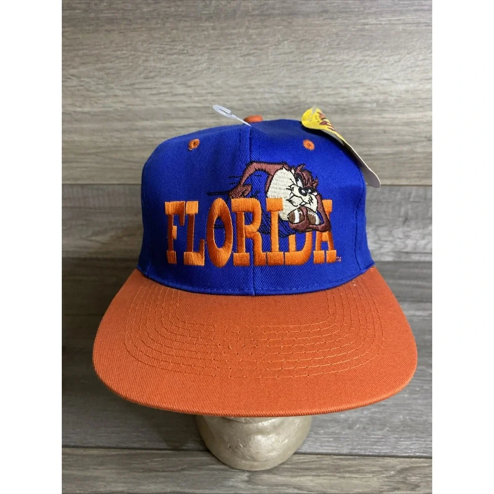 FLORIDA GATORS TAZMANIAN DEVIL SNAPBACK HAT VINTAGE 1990'S NCAA New W Tags